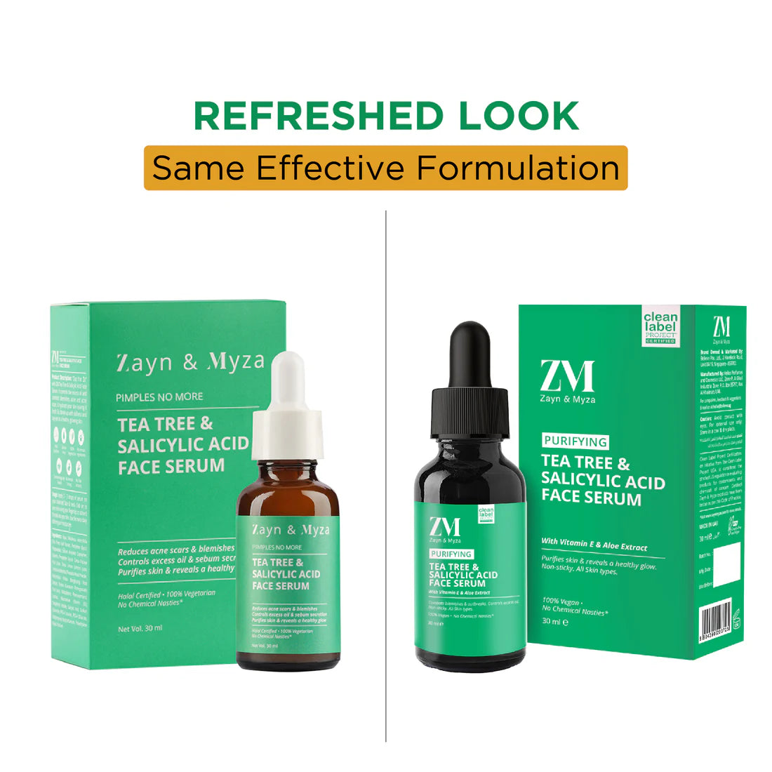 Zayn & Myza Tea Tree & Salicylic Acid Face Serum (30ml)