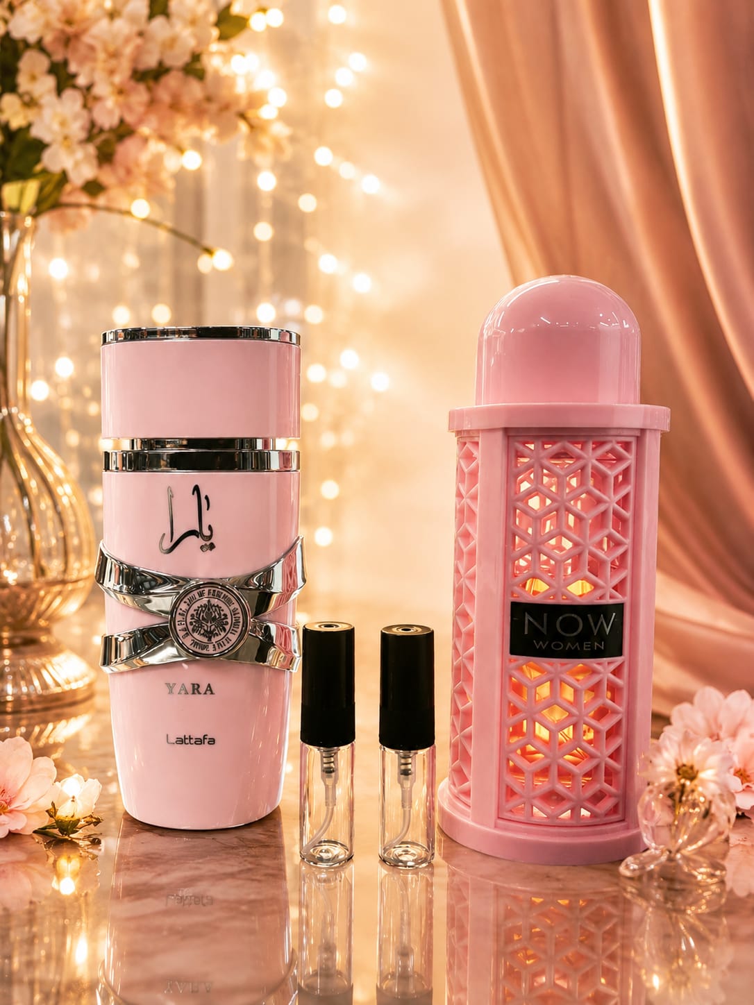 Lattafa Yara & RAVE Now Women Perfume Decant Set – 3ml + 3ml (Total 6ml)
