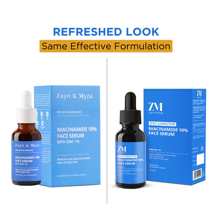 Zayn & Myza Niacinamide 10% with Zinc 1% Face Serum (30ml)