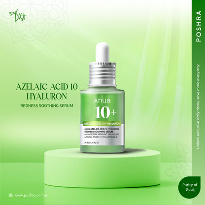 Anua Azelaic Acid 10 Hyaluron Redness Soothing Serum (30ml)
