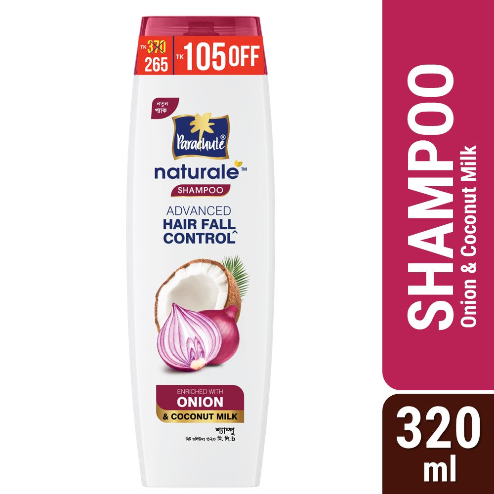 Parachute Naturale Shampoo Onion Hair Fall Control 320 ml