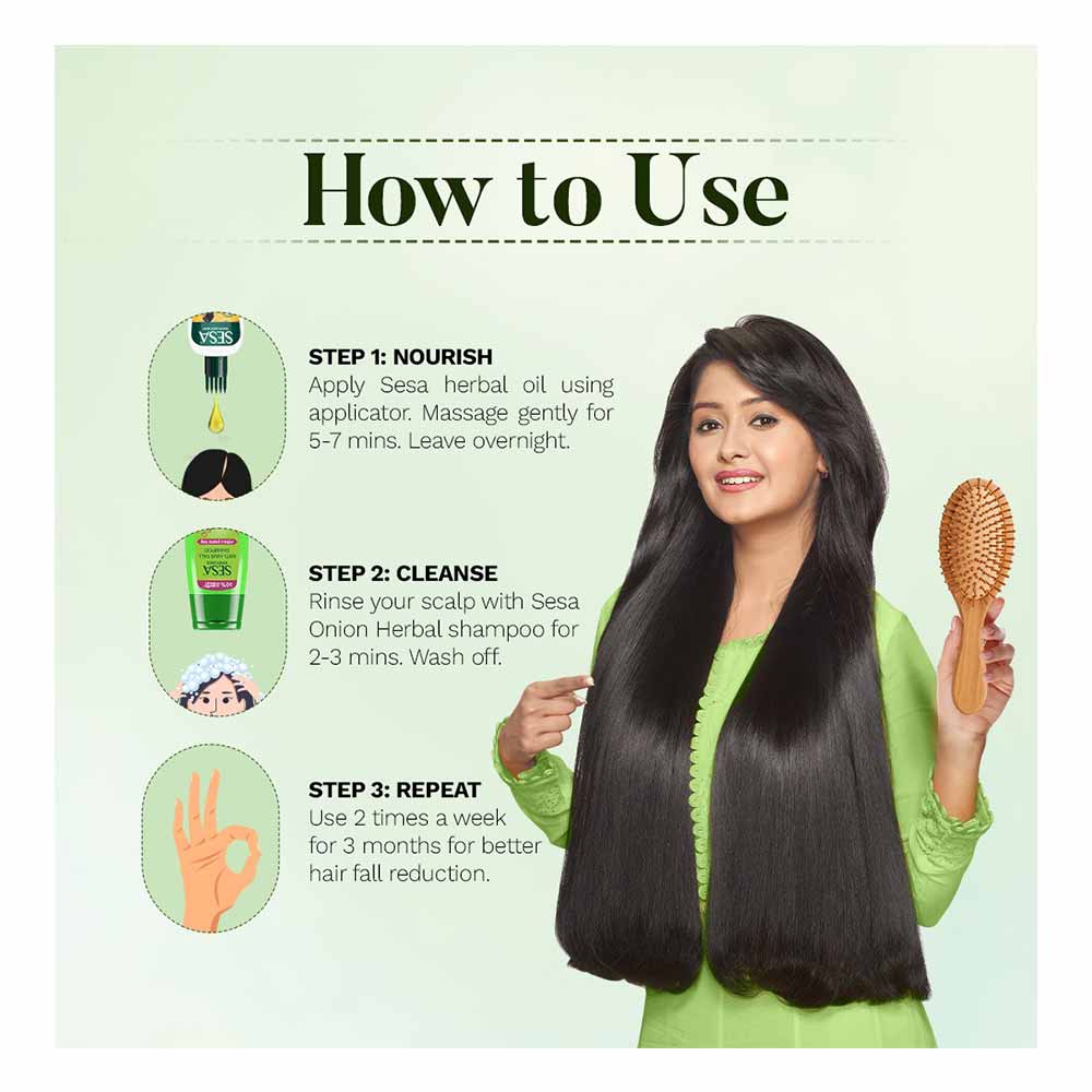 Sesa Anti Hair Fall Herbal Shampoo 100ML