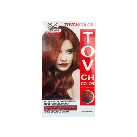 TOVCH COLOR Intensive Color Creame-Oil Booster Conditioner - CREAM MEDIUM CHESTNUT 80ml