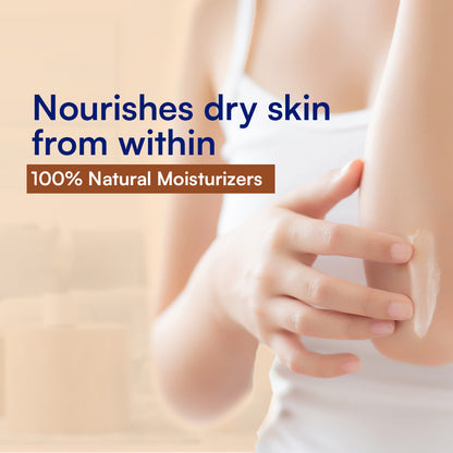 Parachute SkinPure Deep Moisture Body Lotion with Shea Butter & Coconut Milk,For Soft, Glowing, Nourished Skin, Repairs Dry Skin, 100% Natural Moisturizers, All Skin Types 300 ml