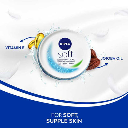 Nivea Refreshingly Soft Moisturzing Cream 100ml