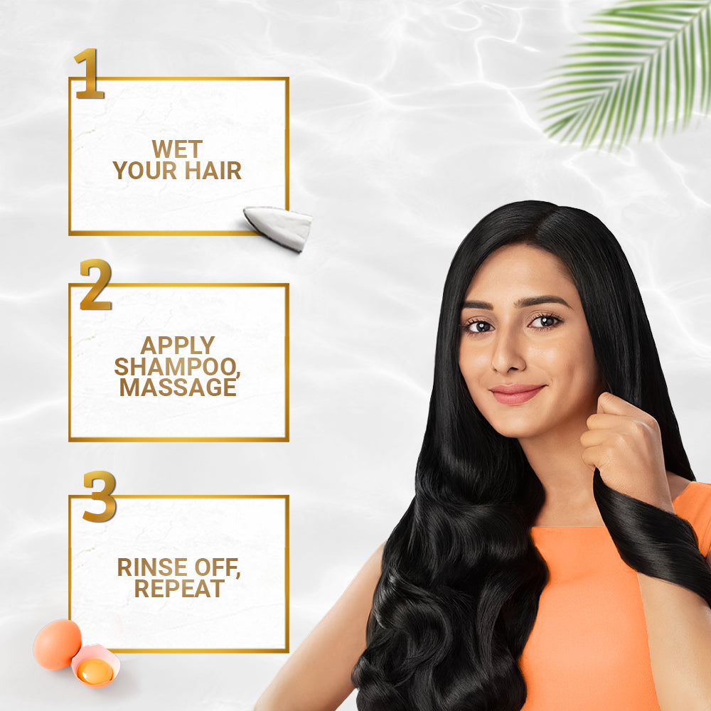 Parachute Naturale Shampoo Egg Shine 170ml