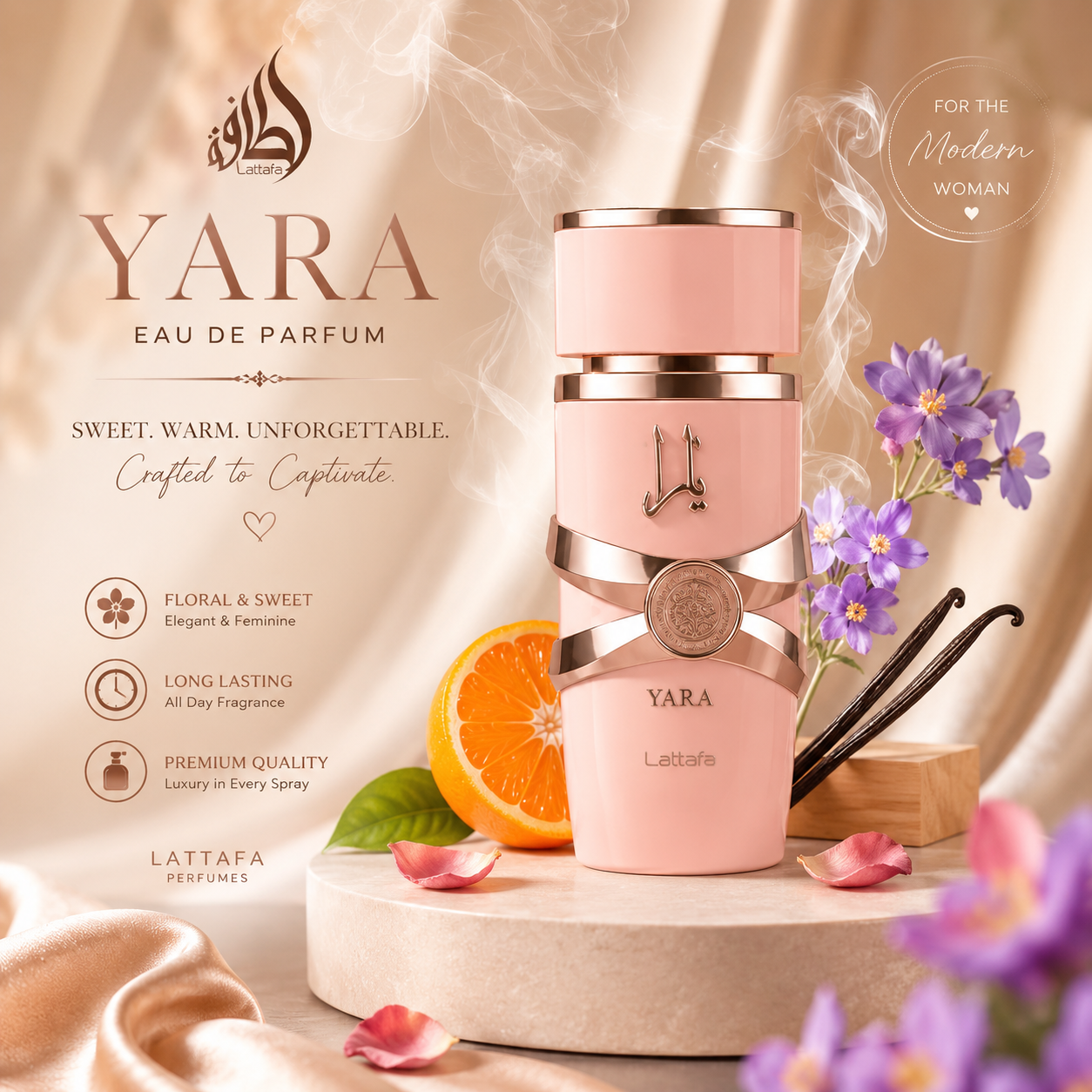 Lattafa Yara Eau de Parfum for Women