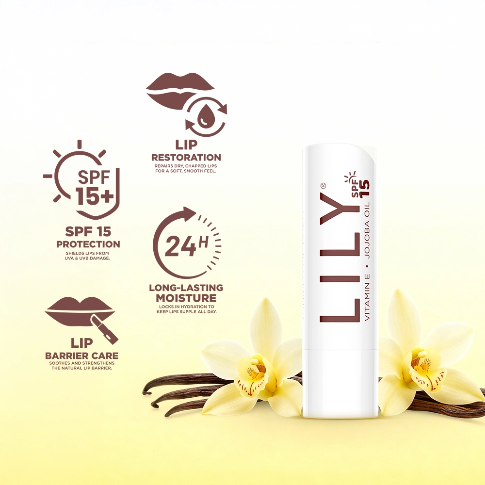 Lily Vanilla Lip Balm 4.5g (4.5gm)