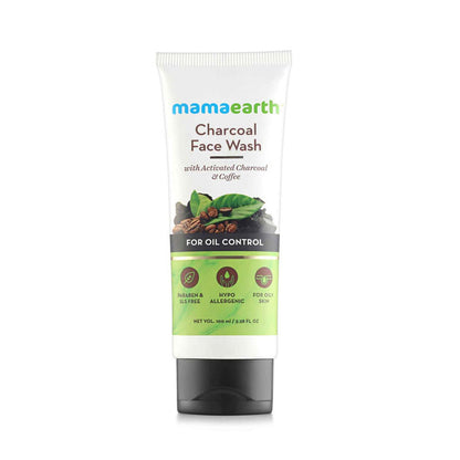 Mamaearth charcoal facewash for oil control 100ML