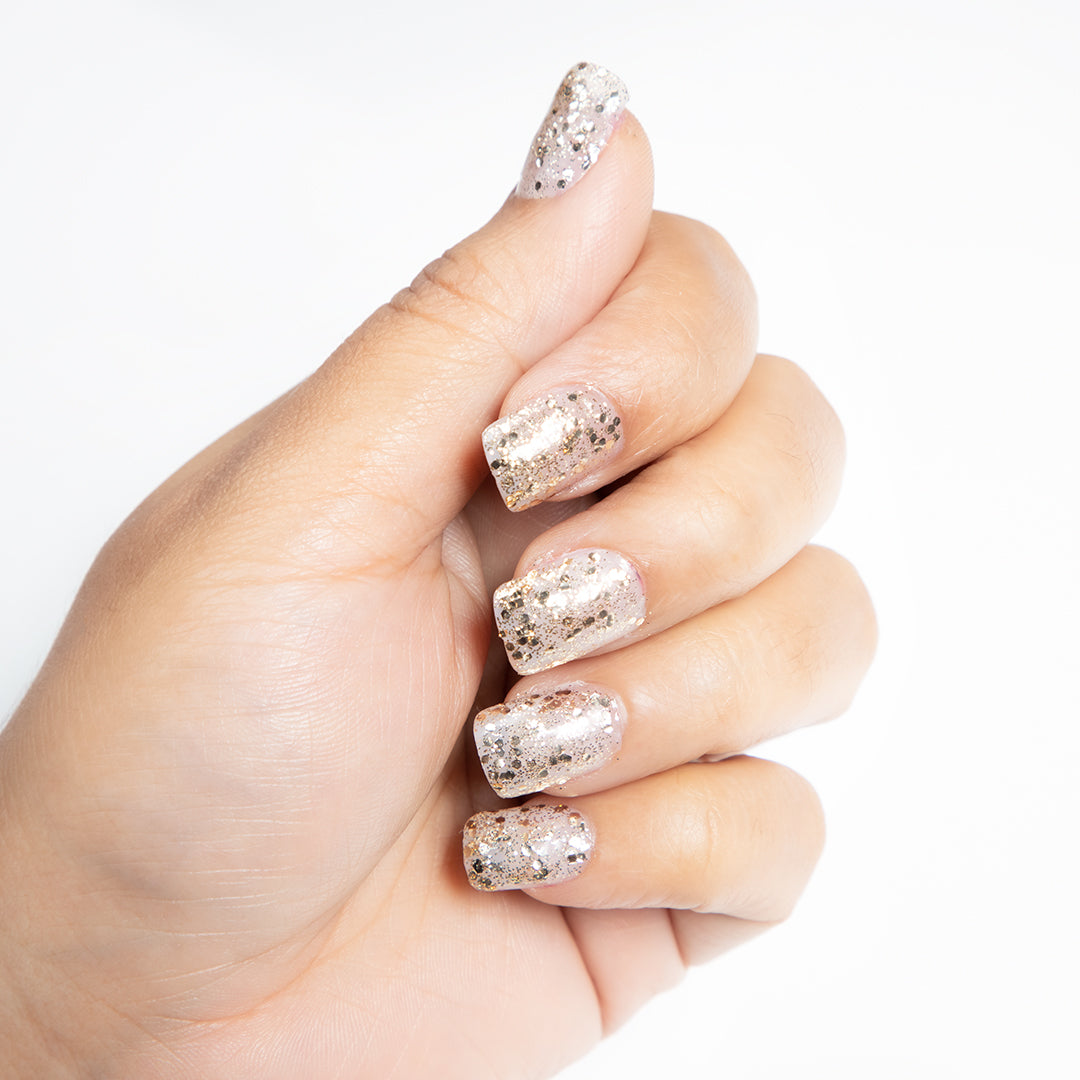 Nirvana Color Glitter Nail Enamel - Touched Angel 25