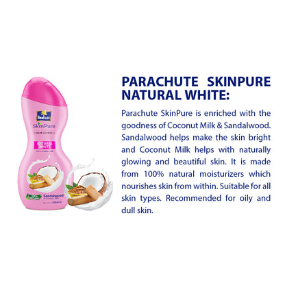 Parachute SkinPure Skin Lotion Natural White 300 ml