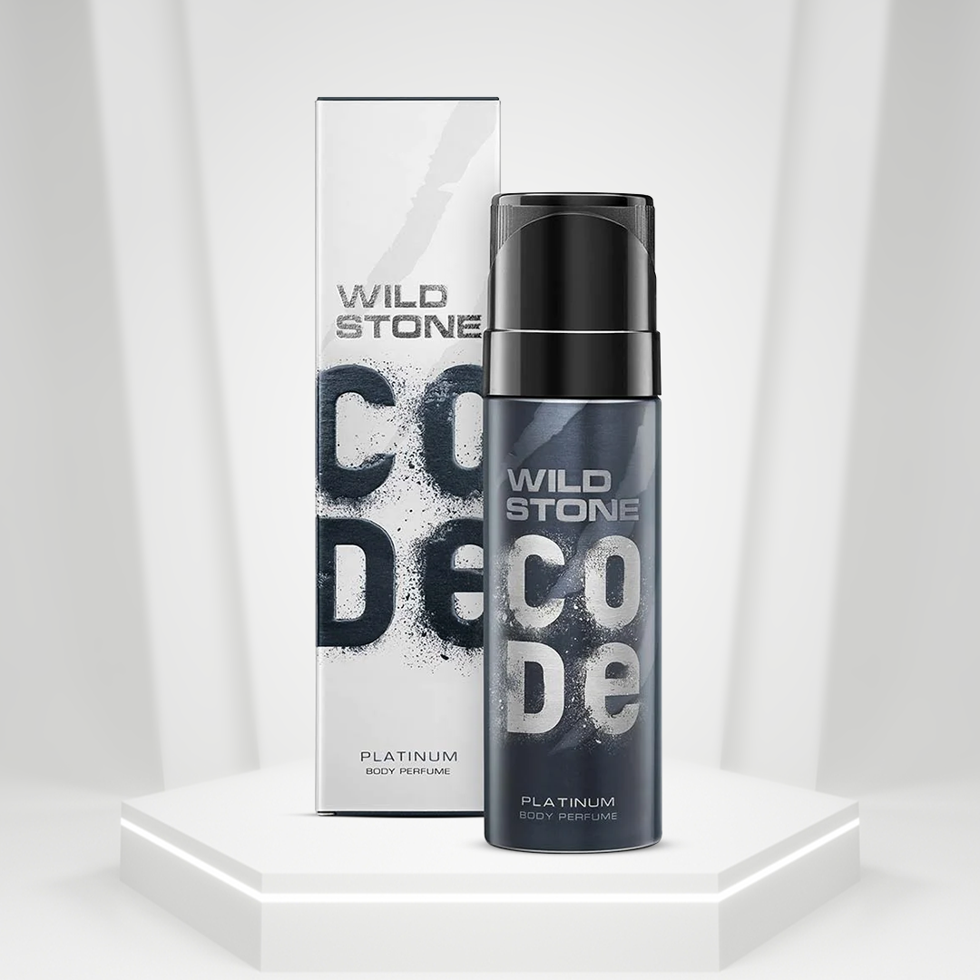 Wild Stone CODE Platinum Body Perfume For Men 120ml
