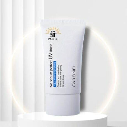 CARENEL No Sebum Perfect UV Shield Suncream SPF50+ PA++++ (50ml)