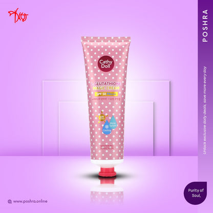 Cathy Doll SPF 50 Whitening Sunscreen L-Glutathione Magic Cream (60ml)