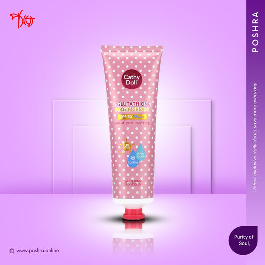 Cathy Doll SPF 50 Whitening Sunscreen L-Glutathione Magic Cream (60ml)