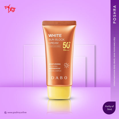 Dabo White Sunblock Cream SPF50+ PA+++ (70g)