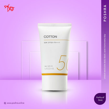 Missha All Around Safe Block Cotton Sun SPF50+ (50ml)