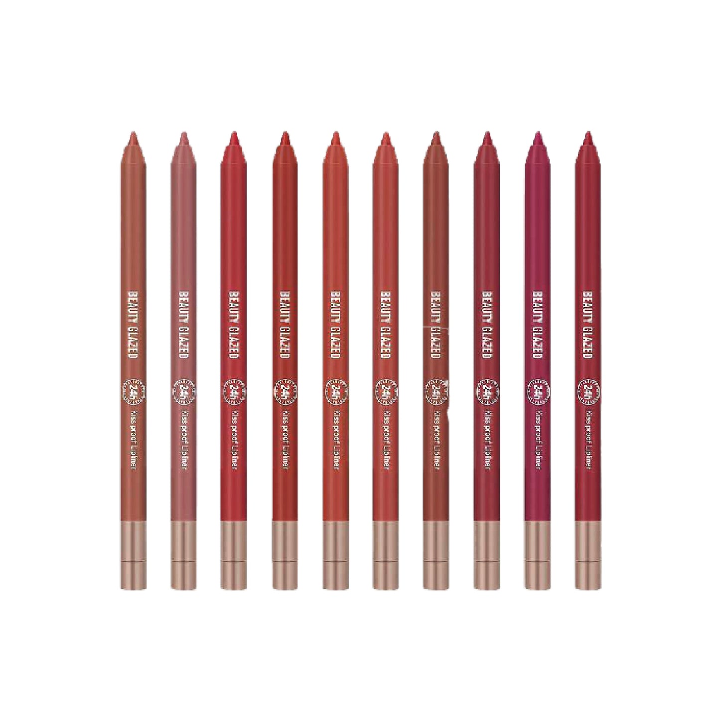 Beauty Glazed Waterproof & Long Lasting Lip Liner - B104 MOCHA BROWN