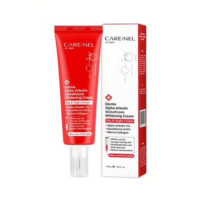 Carenel Derma Alpha Arbutin Glutathione Whitening Cream (45ml)