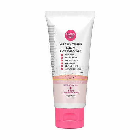 Cathy Doll Aura Whitening Serum Foam Cleanser 100ML