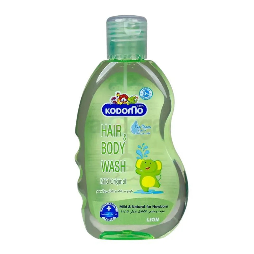 Kodomo Hair & Body Wash mild Original for Kids 200ml