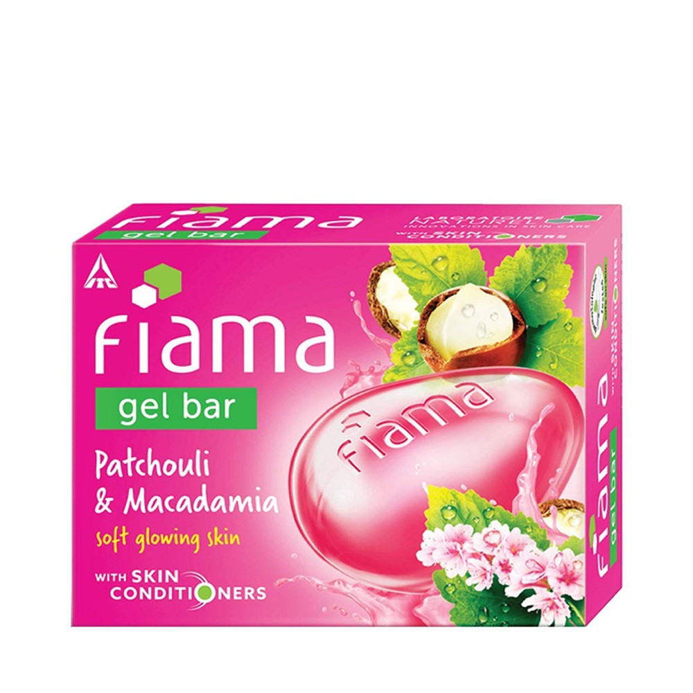 Fiama Gel Bar Soap Patchouli & Macadamia 125GM