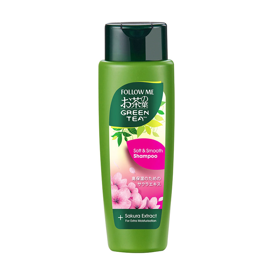 Follow Me Green Tea Soft & Smooth Shampoo 320ml