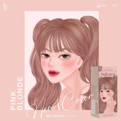 Kota Cosmetics Sakura Hair Color (Pink Blonde)