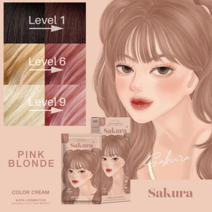 Kota Cosmetics Sakura Hair Color (Pink Blonde)