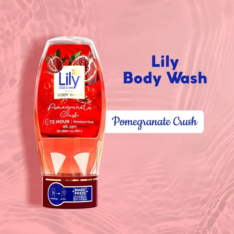 Lily Pomegranate Crush Body Wash