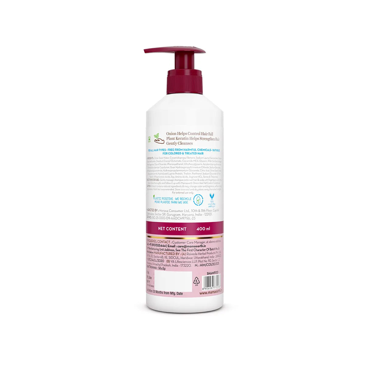 Mamaearth Onion Shampoo 250ml