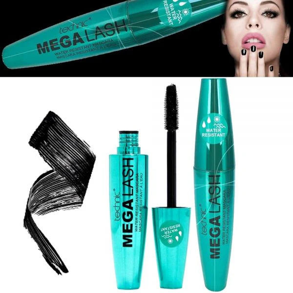 Technic Mega Lash Water Resistant Mascara (12ml)